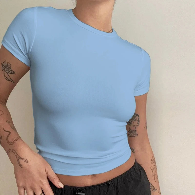 Knitted Sheath Tee Shirt