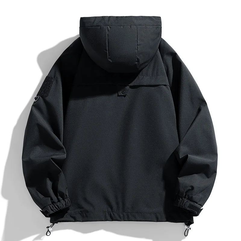 Waterproof Hooded Windbreaker