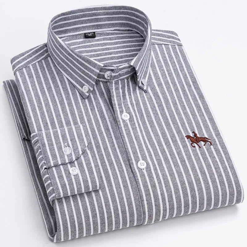 Plus Size Oxford Dress Shirt
