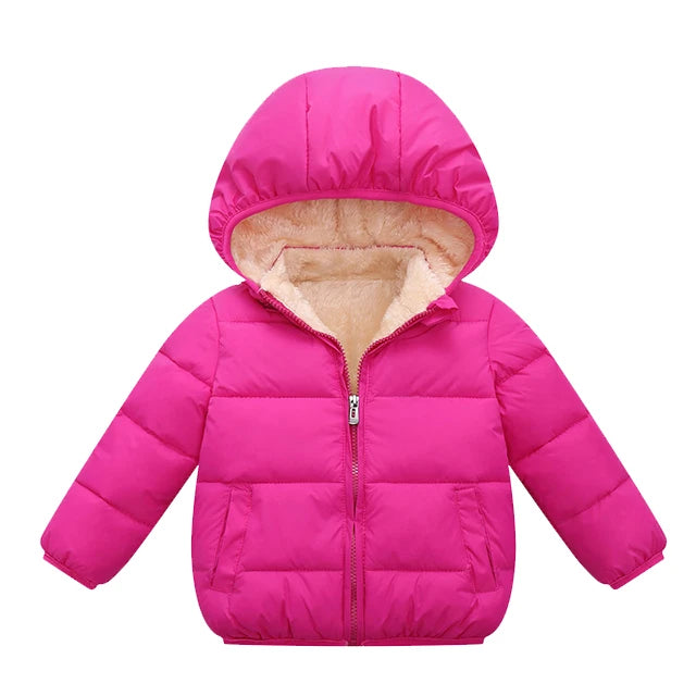 Fur Hooded Winter Snowsuit
