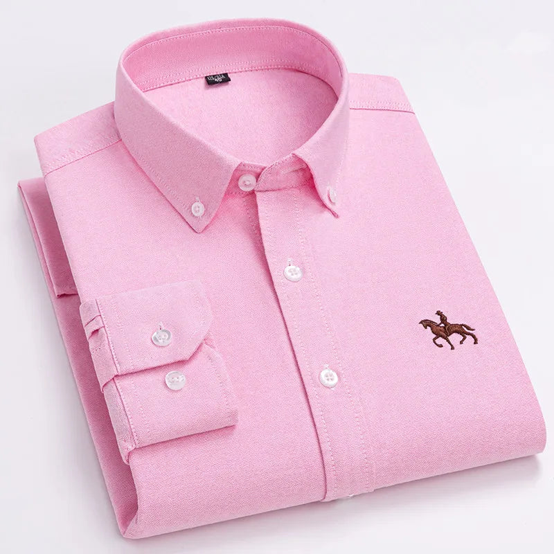 Plus Size Oxford Dress Shirt