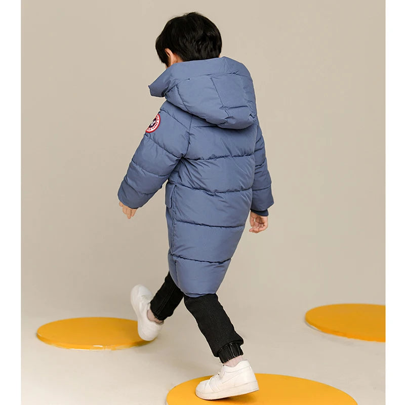 Boys Warm Hooded Coat