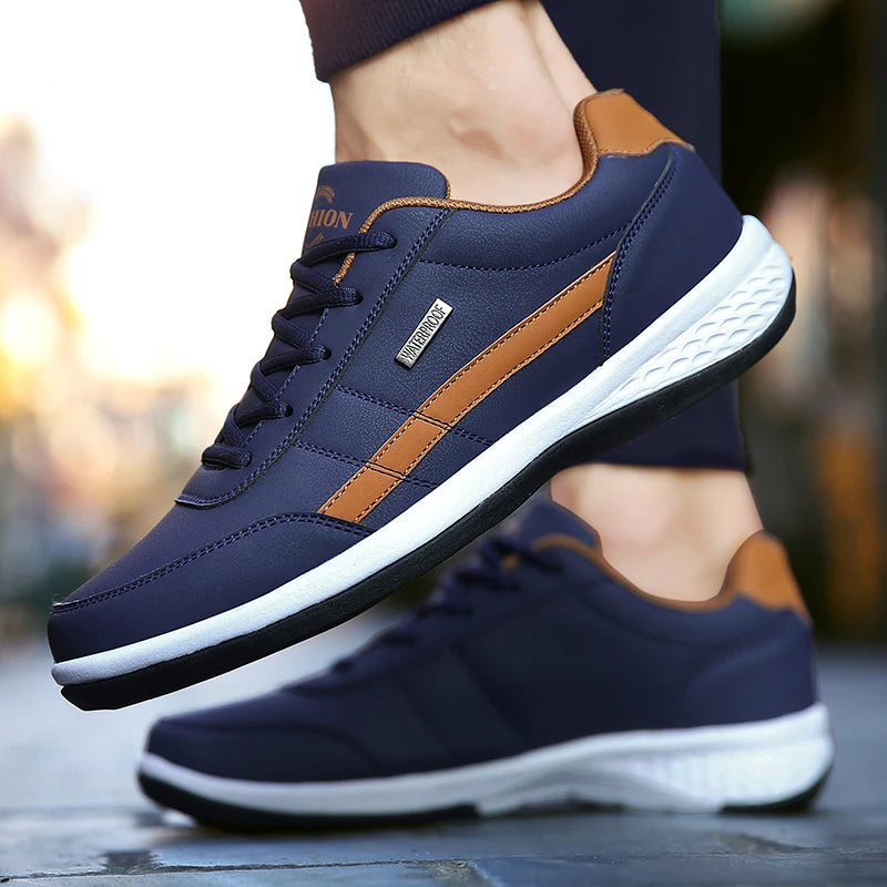 Waterproof Leather Sneakers