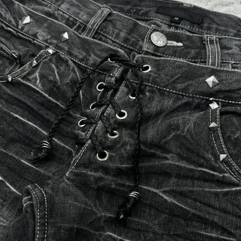 Y2K Retro Flared Jeans