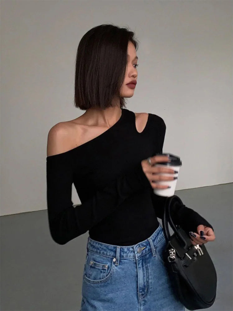 Off-Shoulder Crop Top