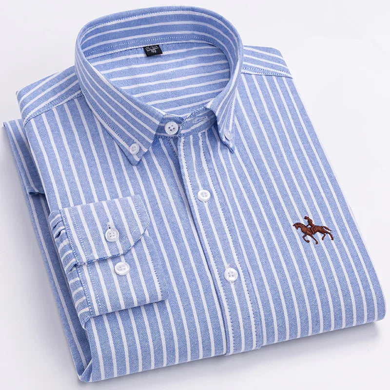 Plus Size Oxford Dress Shirt