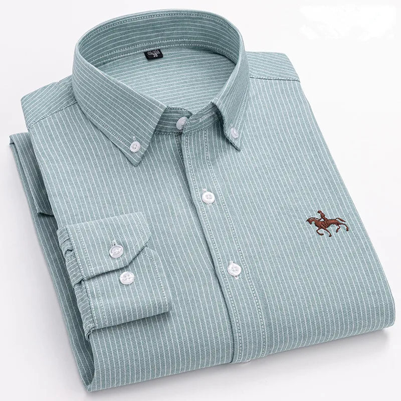 Plus Size Oxford Dress Shirt