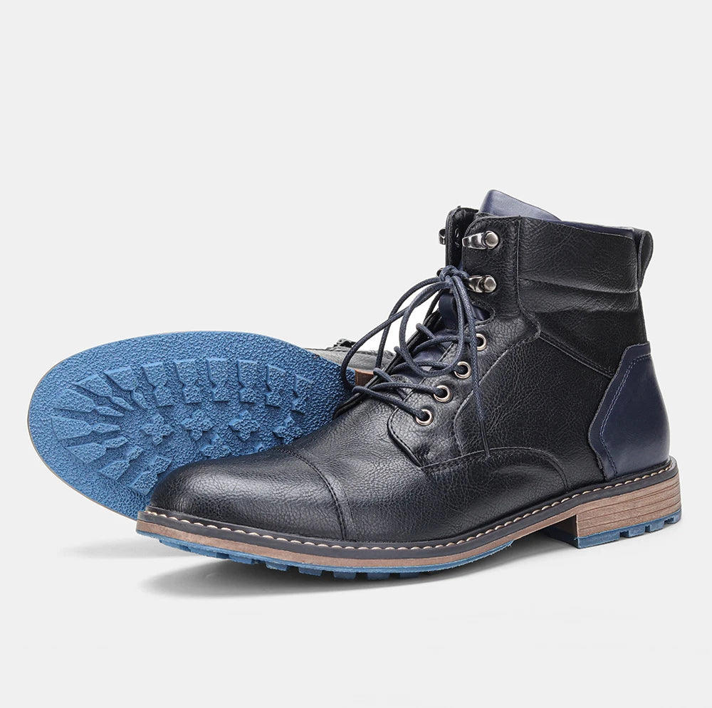 Men's Leather Ankle Boots