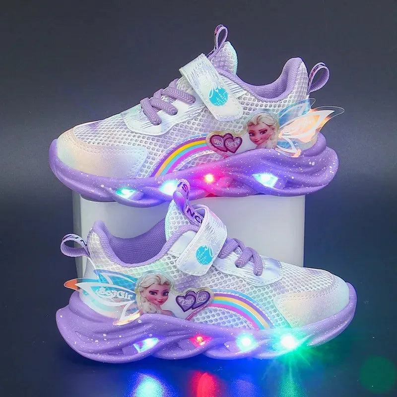 LED Princess Elsa Sneakers