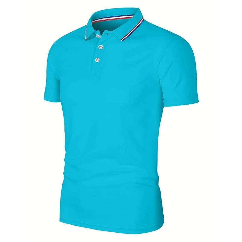 Summer Breathable Polo Shirt