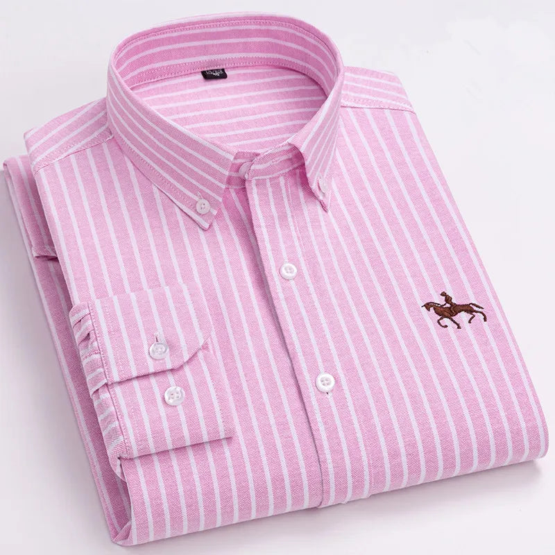 Plus Size Oxford Dress Shirt