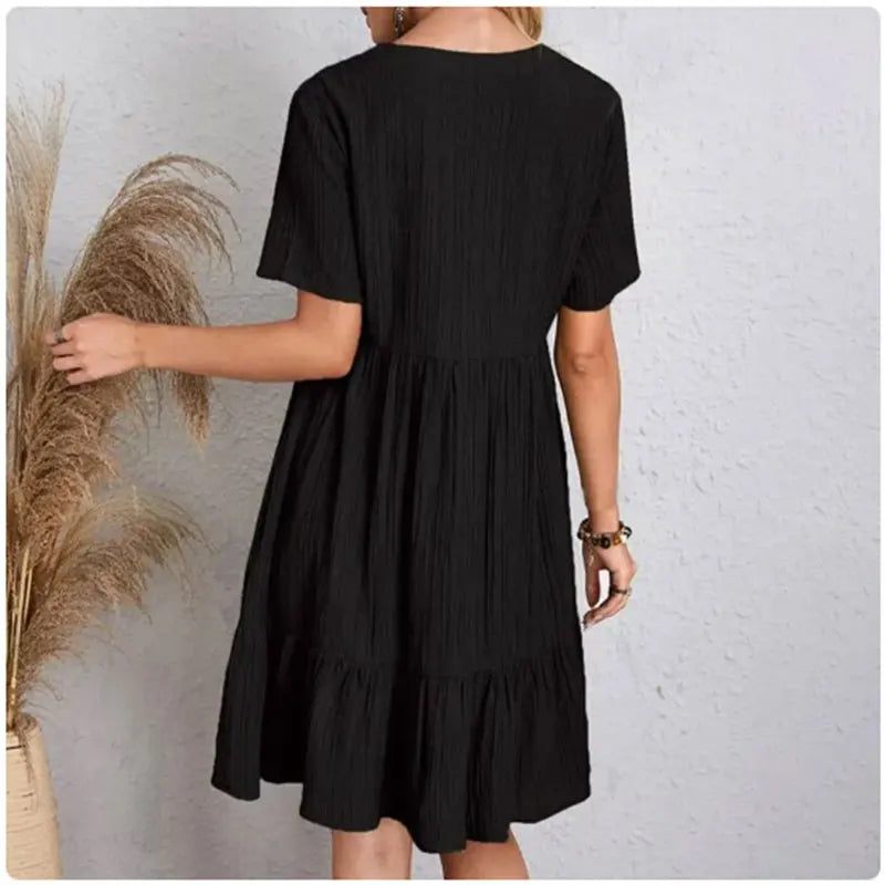 Summer Peplum Dress