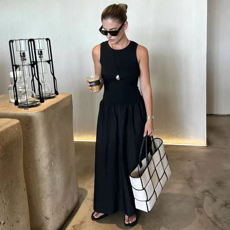 Sleeveless Long Dress