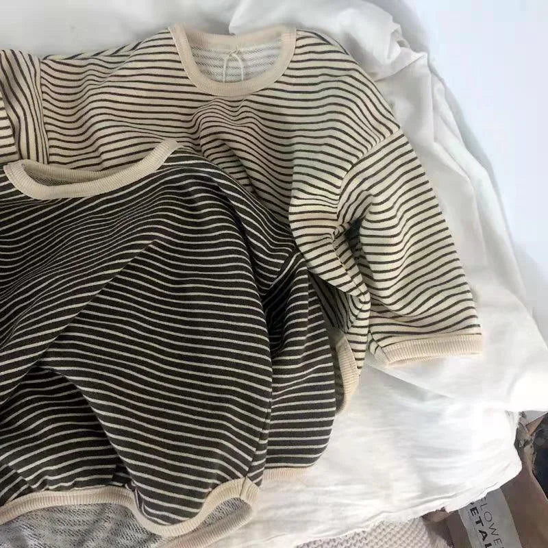 Kids Striped Long Sleeve Tee