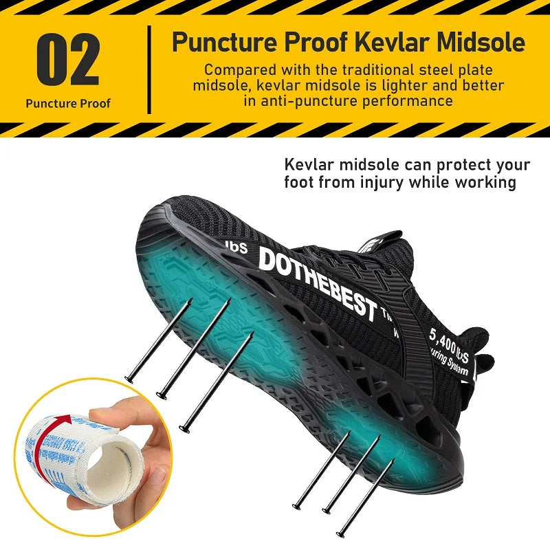 Steel Toe Safety Shoes