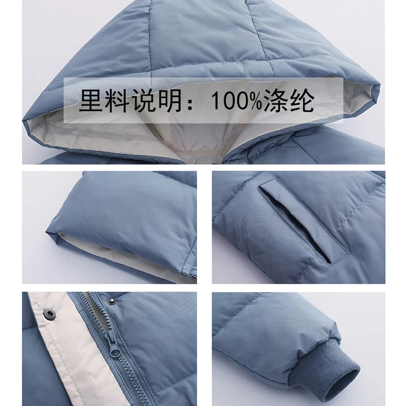 Boys Warm Hooded Coat
