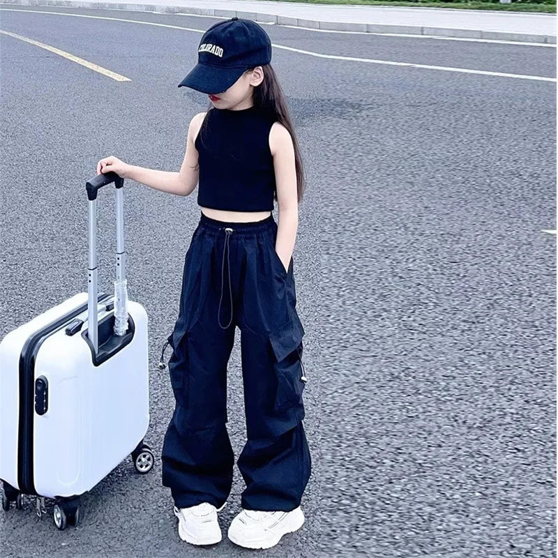 Girls Sports Cargo Pants