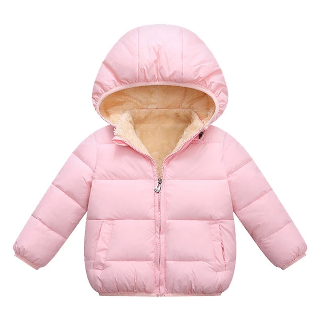 Fur Hooded Winter Snowsuit