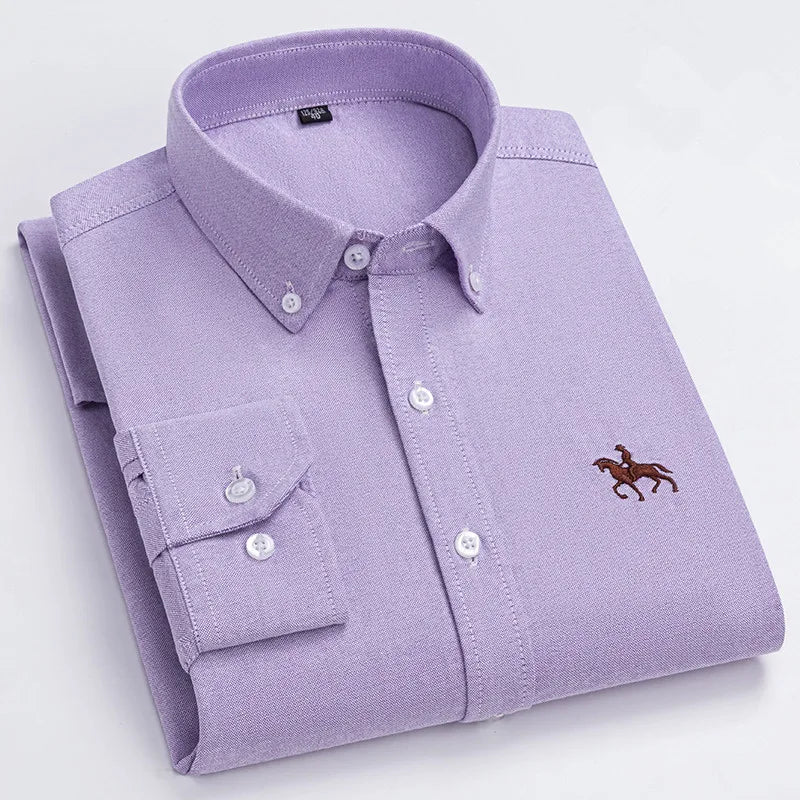 Plus Size Oxford Dress Shirt