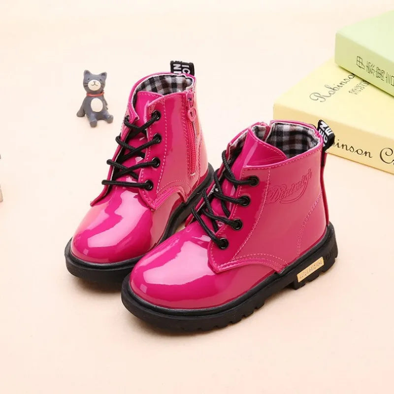 Waterproof Kids Ankle Boots