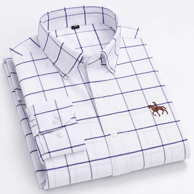 Plus Size Oxford Dress Shirt