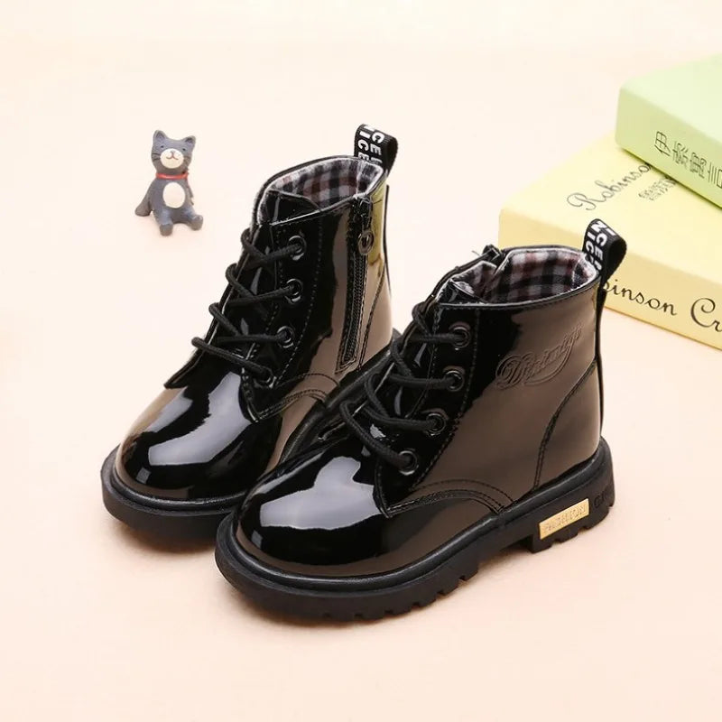 Waterproof Kids Ankle Boots