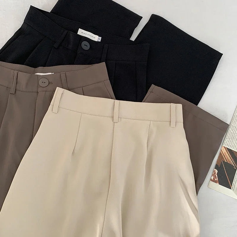 High Waist Office Suit Pants