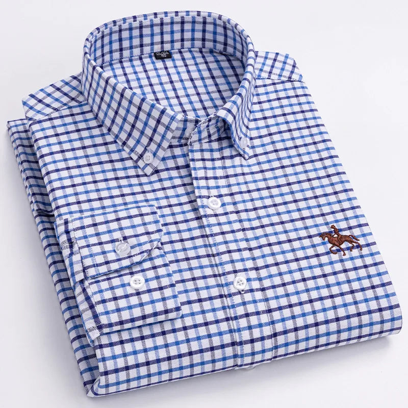 Plus Size Oxford Dress Shirt