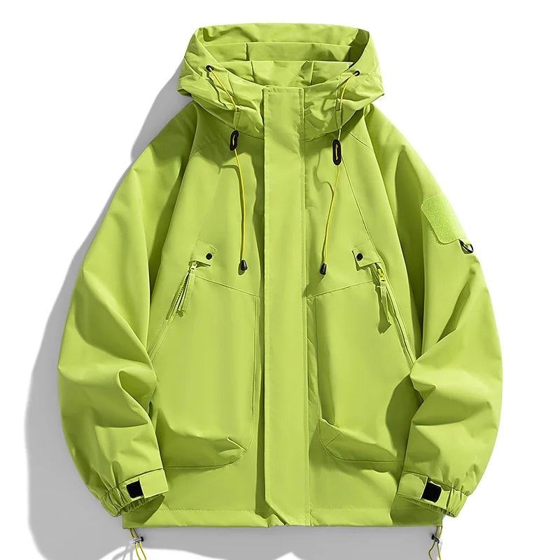 Waterproof Hooded Windbreaker