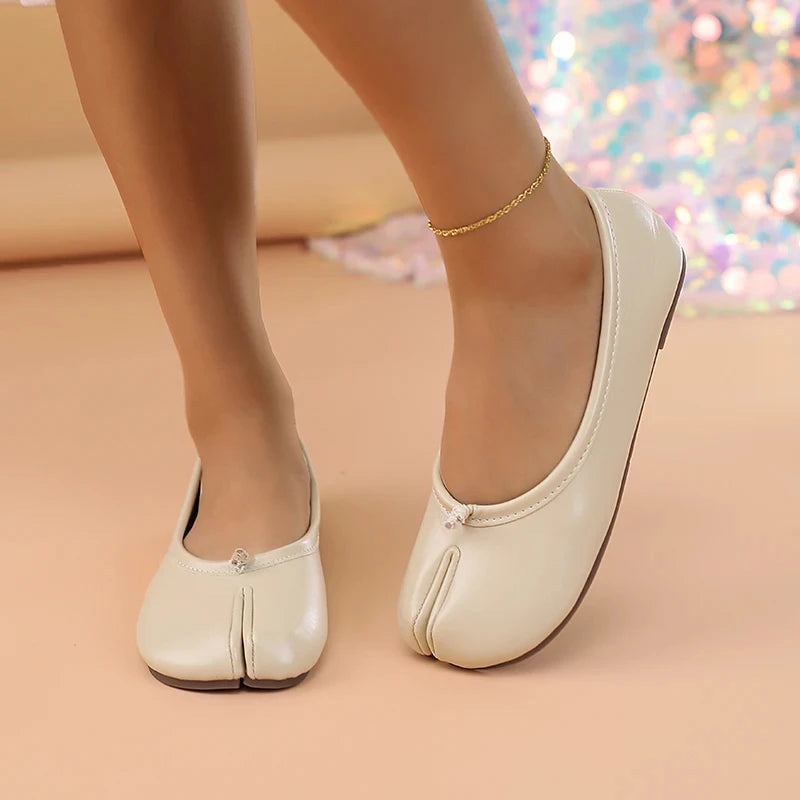 Bowknot Flat Mom Shoes