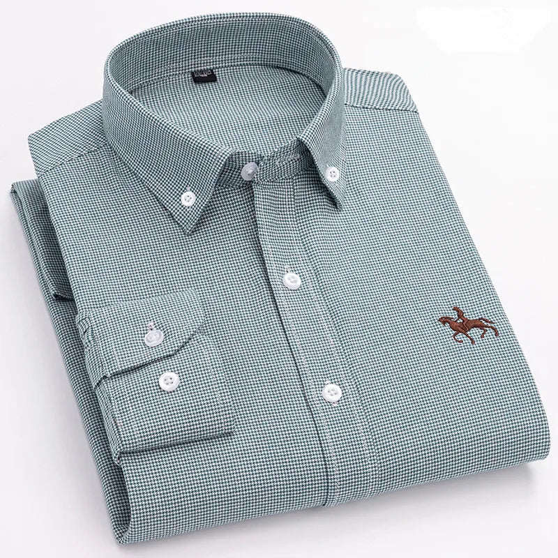 Plus Size Oxford Dress Shirt