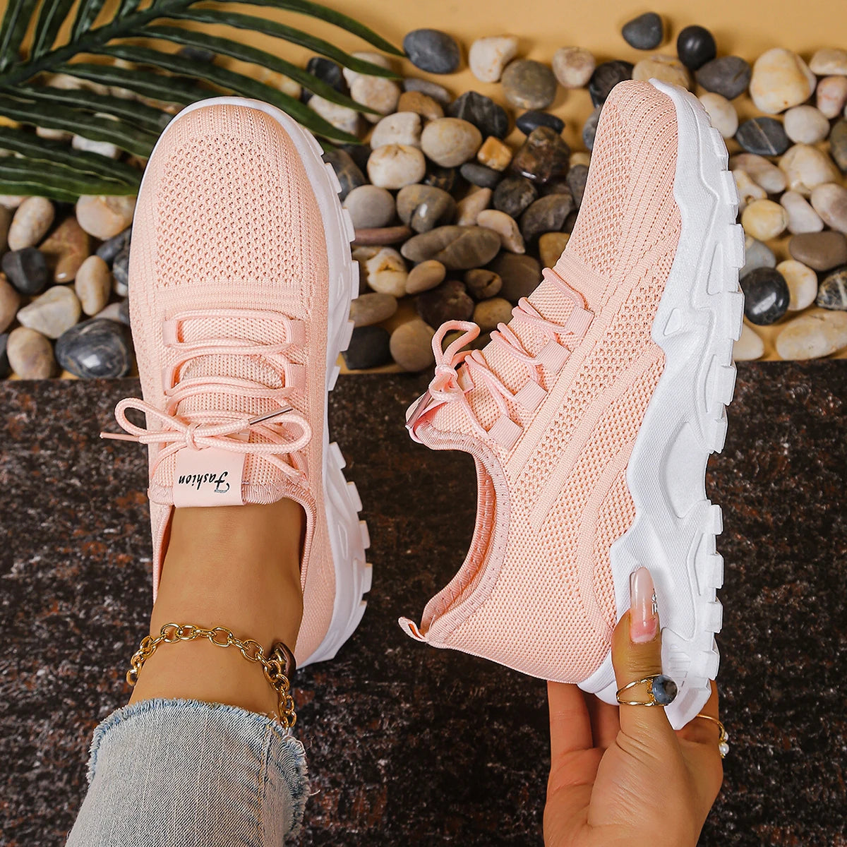 Breathable Mesh Dad Shoes
