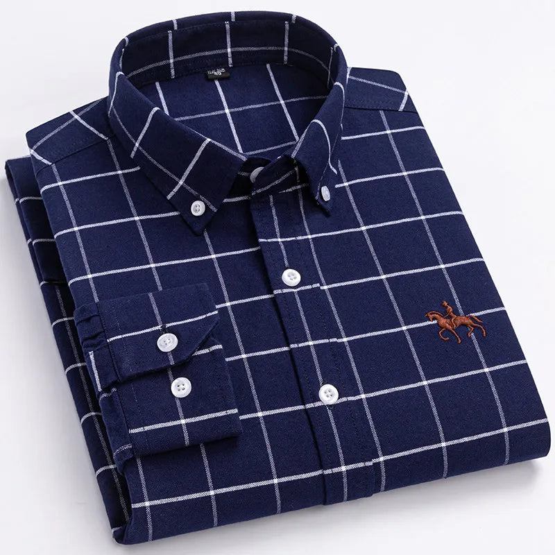 Plus Size Oxford Dress Shirt