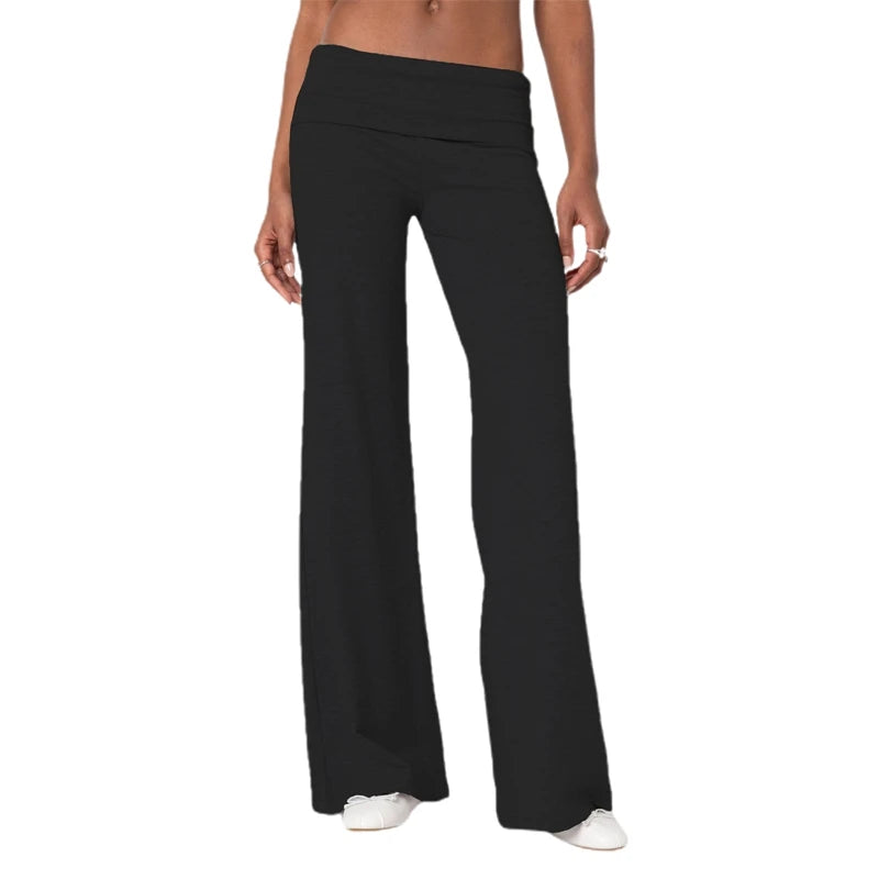 Wide Leg Flare Lounge Pants